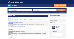 Desktop Screenshot of getcashierjobs.com